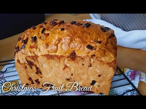 Fruit Bread Recipe | Christmas Fruit Bread | Easy Fruit Bread Recipe | How To