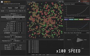 BUKKBEEK released Genesis, a free and open-source sandbox evolution simulator built in Godot, featuring trait inheritance and natural selection. Try it here: https://80.lv/articles/free-open-source-evolution-simulator-in-godot-engine | 80 Level