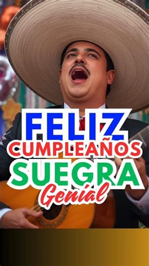 🎂 ¡FELIZ CUMPLEAÑOS SUEGRA GENIAL! 🎸 Mariachi Ranchero 🎺 Serenata de Cariño para mi Suegra #Shorts