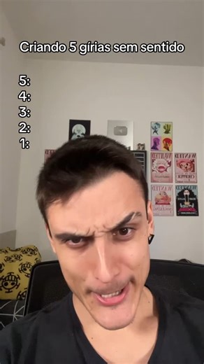 Darthvaldo on Instagram: "Criando 5 gírias sem sentido"