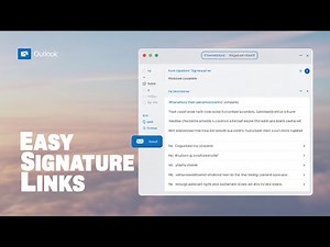 How To Add a Clickable Hyperlink to Your Email Signature in Outlook (2025 Update)