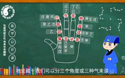 深入讲解地支藏干，并如何快速记住地支藏干！