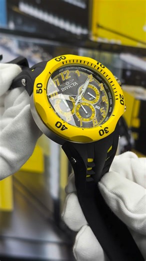 𝗨𝗻𝗹𝗲𝗮𝘀𝗵 𝘁𝗵𝗲 𝗛𝘆𝗱𝗿𝗮 𝗣𝗼𝘄𝗲𝗿 𝗶𝗻 𝗬𝗲𝗹𝗹𝗼𝘄 💛 Stand out with the Invicta Venom Hydra 48236 – a timepiece made to turn heads. With its bold 52mm stainless steel case and eye-catching yellow design, this isn’t just a watch – it’s a weapon of style. Powered by precision quartz movement and built with Invicta’s legendary edge, the Hydra is made for those who live loud, lead strong, and never blend in. Dare to wear the yellow beast? #invictavenom #yellowwatch #hydrapower #invictast