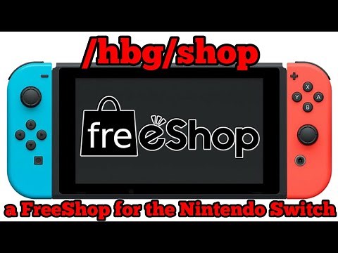 /hbg/shop, a FreeShop for the Nintendo Switch! [Showcase]