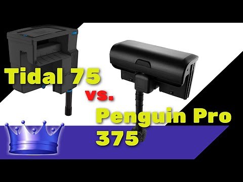 SeaChem Tidal 75 vs Marineland Penguin Pro 375