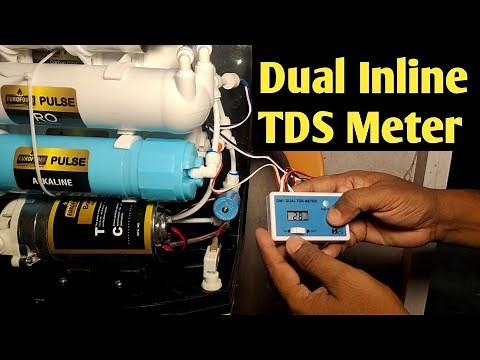 How To Install Dual TDS Inline TDS Monitor ? | Dual TDS Meter | EuroFobse Pulse | RO Water Support |