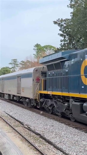SUPER RARE CSX OCS TRAIN IN SOUTHERN PINES, NC!
