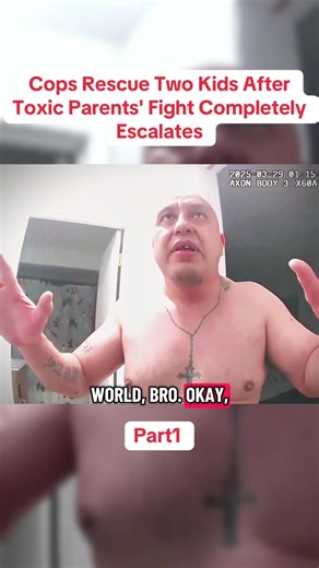 Cops Rescue Two Kids After Toxic Parents' Fight Completely Escalates Part1 #cops #copsoftiktok #police #policeofficer #foryoupage