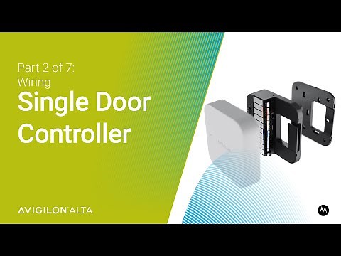 Avigilon Single Door Controller - Wiring | Part 2 of 7