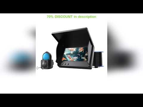 A must-have product! Portable Fish Depth Finder Water Handheld 1080P 4.3 Inch LCD Fish Finder Unde