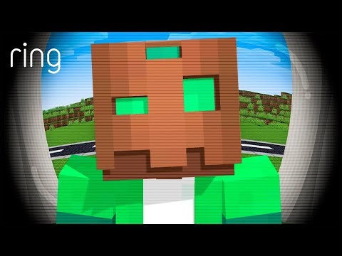 Instalé una Cámara de SEGURIDAD en la Puerta de Mi Casa en Minecraft!