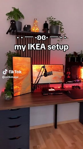 IKEA Desk Setup Ideas for a Stylish PC Environment