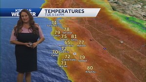 Mild temperatures and persistent marine layer
