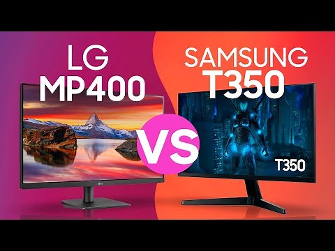 MONITOR LG MP400 VS SAMSUNG T350 | QUAL ESCOLHER?