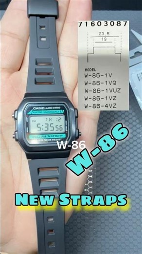 #casio #w86 #original #part