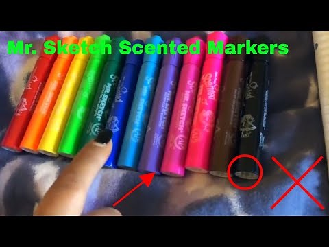 ✅ How To Use Mr. Sketch Scented Markers Review
