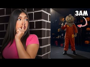 24 hours AGAIN at SPIRIT HALLOWEEN 😱(scary) eslis | PART 2