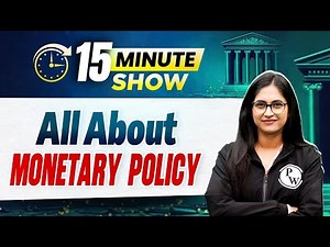 Monetary Policy Explained | 15 Min Show | Banking Awareness by Sushmita Ma'am