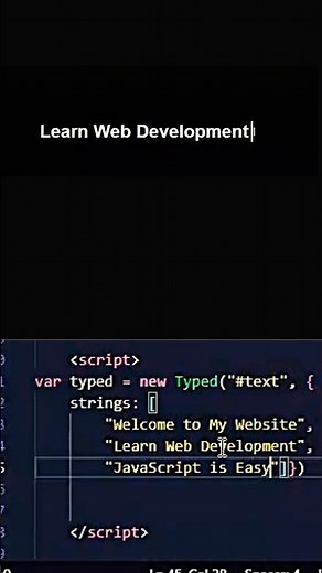 Amazing Typing Animation With Pure CSS 🔥 | No JavaScript Needed! #coding