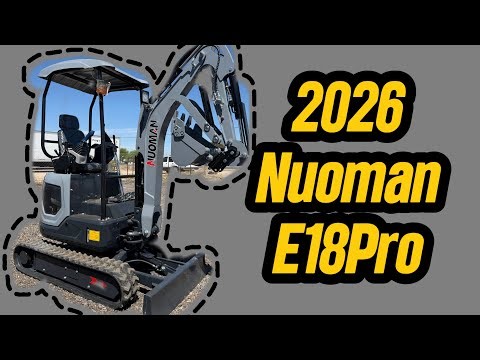 2026 Nuoman E18Pro Diesel Mini Excavator