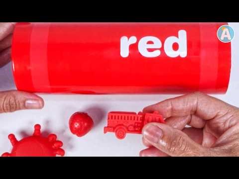 Learn Colors | Red Crayon Surprise | Preschool Learning