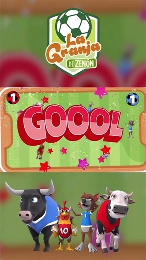 Metegol de la Granja Especial Mundial ⚽ #Shorts #LaGranjaDeZenon
