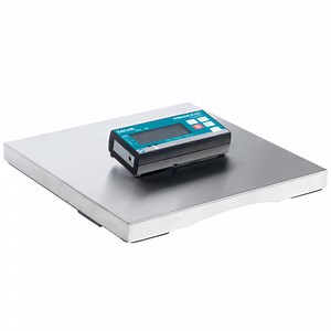 Taylor TE30WD 30 lb. Stainless Steel Portion Control Scale with Wireless Digital Display and Touchless Tare