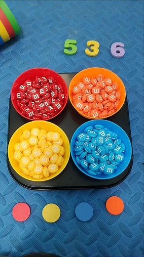 "Can You Name These Colors? | M&M Candy Learning Game"