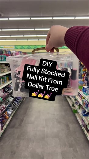 Create Your Own Nail Kit with Dollar Tree Supplies