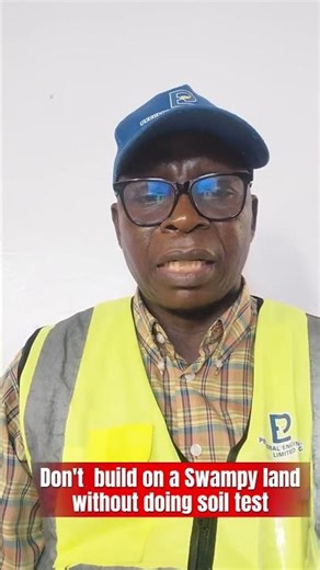 Don't build in a swampy land with doing soil test. #soiltest #geophysicalsurvey