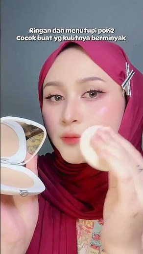 bedak padat ini bisa nutupi pori2 dan cocok untuk kulit bermnyak #kontenkreator #bedakviral #review