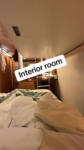 Interior room on a @Carnival cruise! #carnival #dream #carnivaldream #interiorroom #seniortrip #review #notbad