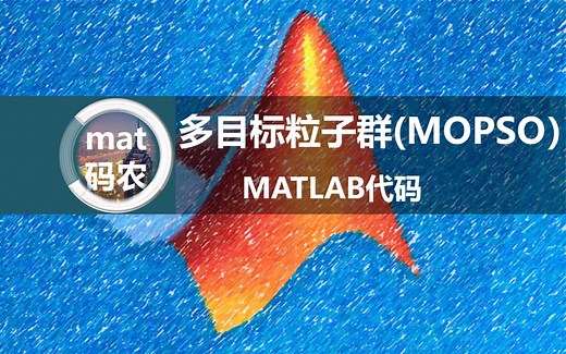 多目标粒子群算法（MOPSO），本例优化两个目标，可与NSGA-Ⅱ做对比算法使用，最终出图，文献参考使用...