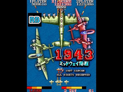 1987 [60fps] 1943 2Players ALL