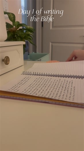 Come with me as I begin my Bible writing journey! #christianfaith #biblestudy