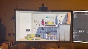 unity 双目摄像头联动主相机示例