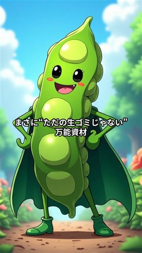 知らないと損する！枝豆のさやで“土力＆K補給＆病害対策”の裏ワザ🌱