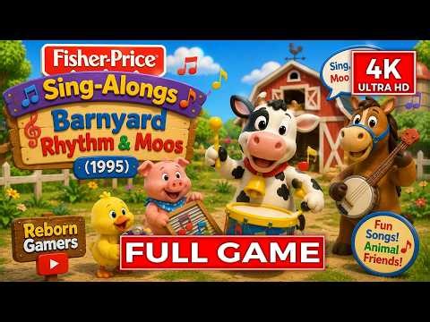 Fisher Price Sing Alongs Barnyard Rhythm & Moos 1995 Walkthrough 4K UHD Longplay
