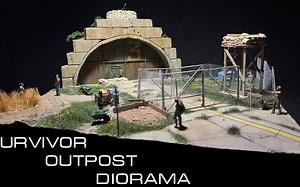 【场景模型——如何制作飞机避难所幸存者】【Mtspeed_Crafts】_哔哩哔哩_bilibili