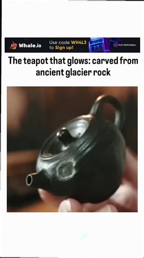 mrsx.rface | The post showcases a video demonstrating the hand-carving of a teapot from glacial moraine stone, a translucent rock formed millions of... | Instagram