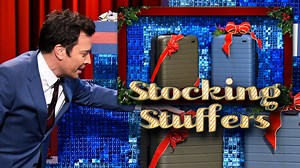Jimmy gives the Studio 6B audience an Away Bigger Carry-On Suitcase for Day 3 of Stocking Stuffers! 🎁 | The Tonight Show Starring Jimmy Fallon