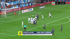 67K views · 522 reactions |  La "Minute TAG Heuer de la J10 ⏱ #FastestGoal  Benjamin #Bourigeaud à 5,56 pour le Stade Rennais FC !  #DontCrackUnderPressure ➕ L'extra-Time ⌚️  Le coup franc direct de Edi Cavani à la 92' face à l'OM  ! | Ligue 1 McDonald's | Facebook