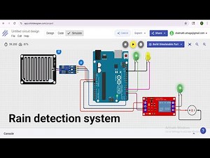 Rain Detection System Using Arduino Uno | Rain Sensor Project for Beginners 🌧️