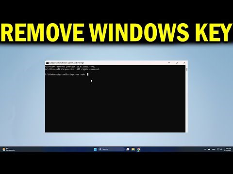 How To Deactivate Windows 11 By Removing Product Key