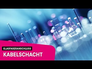 Ein Blick in die Kabelschächte der Telekom