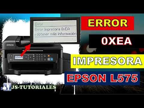 ERROR 0xEA ON EPSON L575 PRINTER