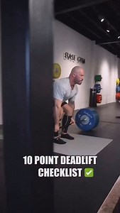 400 reactions · 31 shares | 10 point conventional deadlift checklist...