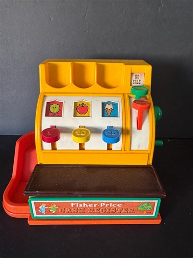 Fisher Price Cash Register, 1974 - Etsy