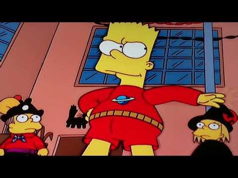 Bart Simpson Becomes Stretch Dude