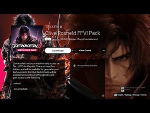 How To Play & Get Tekken 8 Clive Rosfield DLC Early Access RIGHT NOW!